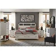 B5321-74a Magnussen Home Furniture Harper Springs - White Bedroom Furniture Bed