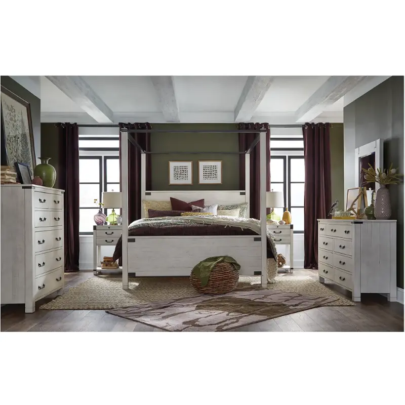 B5405-66 Magnussen Home Furniture Chesters Mill Bedroom Furniture Bed