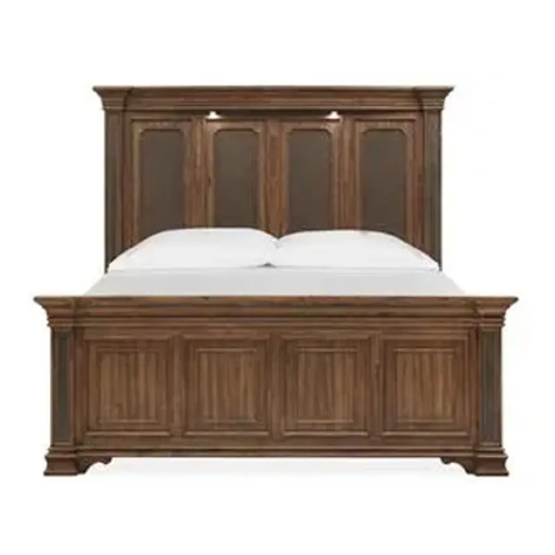 B5472-74 Magnussen Home Furniture Lariat Bedroom Furniture Bed