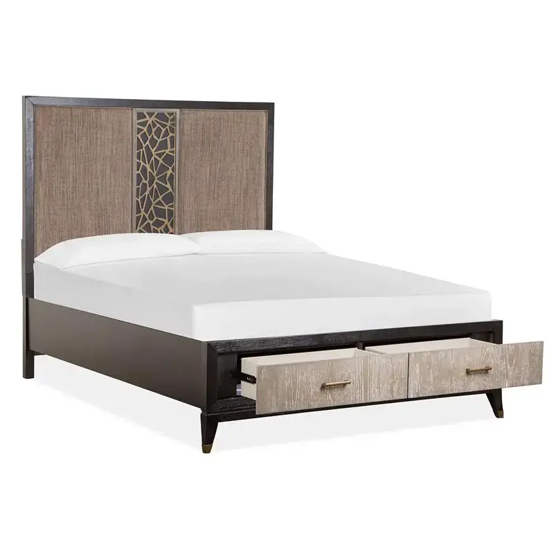 B5013-55a Magnussen Home Furniture Ryker Bedroom Furniture Bed