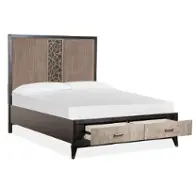 B5013-55a Magnussen Home Furniture Ryker Bedroom Furniture Bed