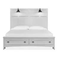 B4400-69b Magnussen Home Furniture Heron Cove Bedroom Furniture Bed