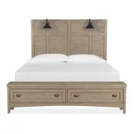 B4805-59b Magnussen Home Furniture Paxton Place Bedroom Furniture Bed