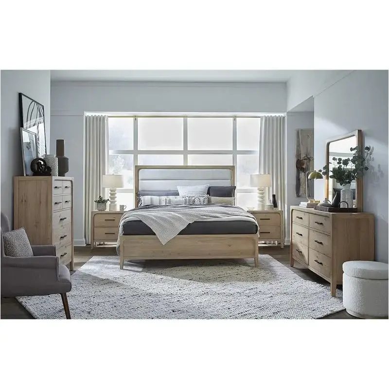 B5684-55 Magnussen Home Furniture Somerset Bedroom Furniture Bed