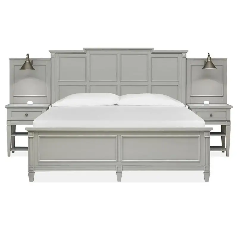 B5668-64h-64f-74r-05-05t Magnussen Home Furniture Glenbrook Bedroom Furniture Bed