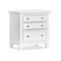 B5611-01wh Magnussen Home Furniture Charleston Bedroom Furniture Nightstand