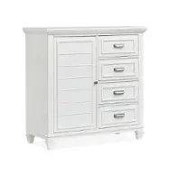 B5611-13wh Magnussen Home Furniture Charleston Bedroom Furniture Chest