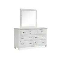 B5611-20wh Magnussen Home Furniture Charleston Bedroom Furniture Dresser