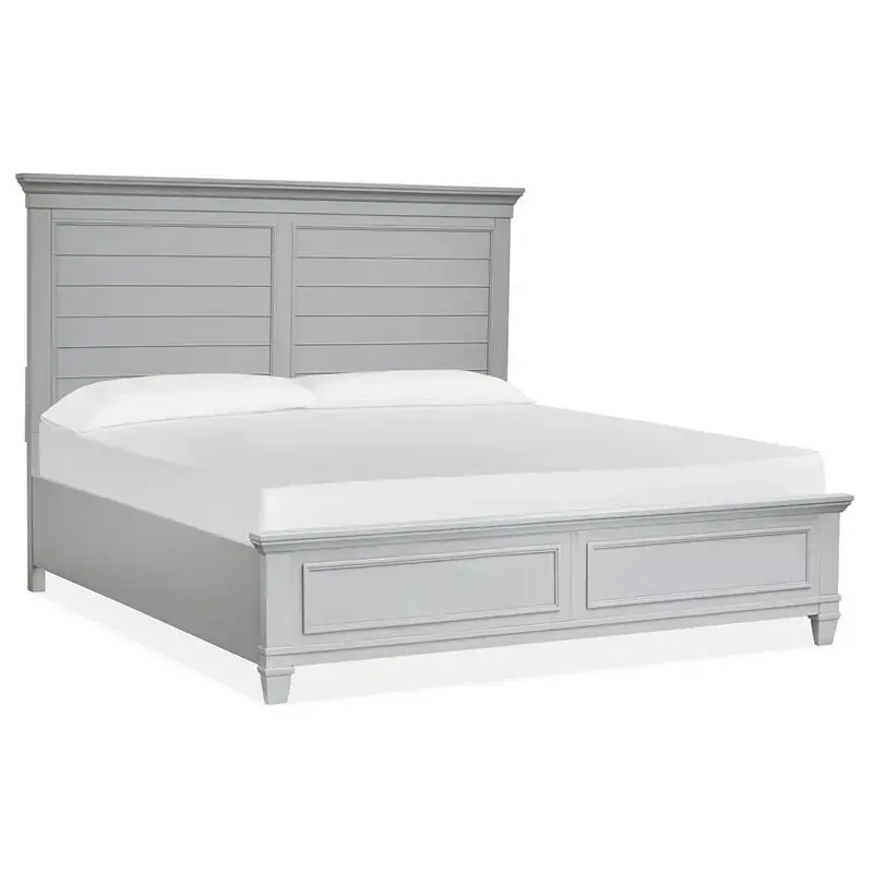 B5611-54gy Magnussen Home Furniture Charleston Bedroom Furniture Bed