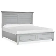 B5611-64gy Magnussen Home Furniture Charleston Bedroom Furniture Bed