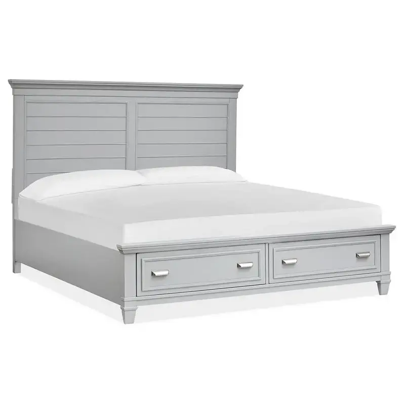 B5611-54hgy-54sfgy-54rgy Magnussen Home Furniture Charleston Bedroom Furniture Bed