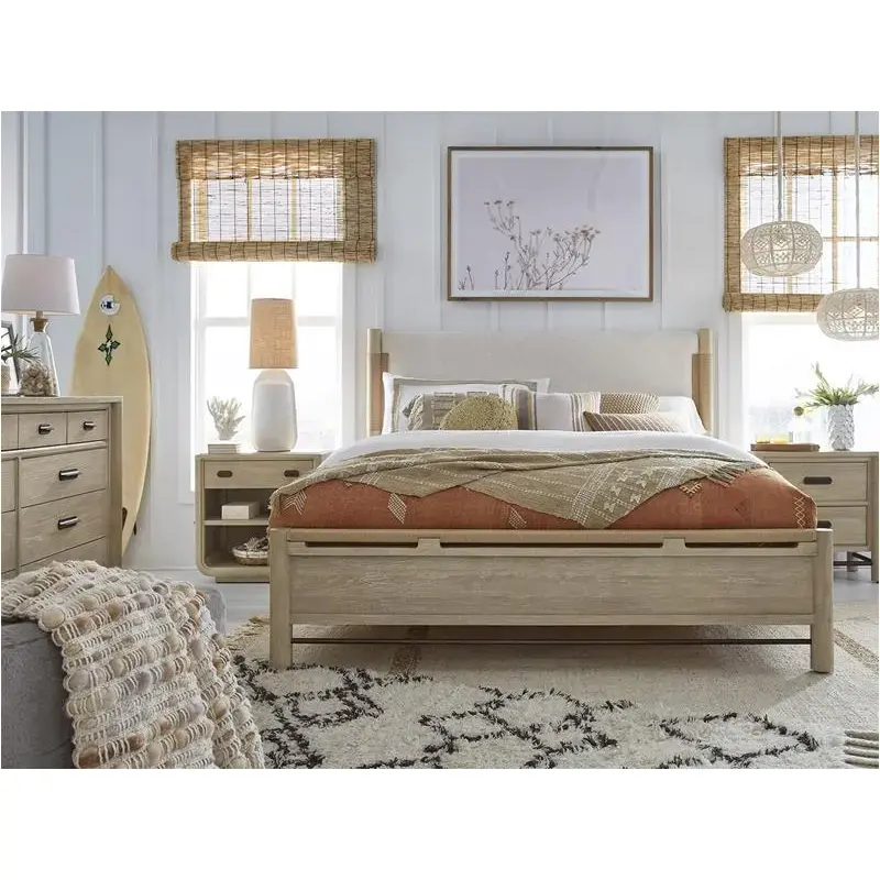 B5783-65 Magnussen Home Furniture Sunset Cove - Brown Bedroom Furniture Bed