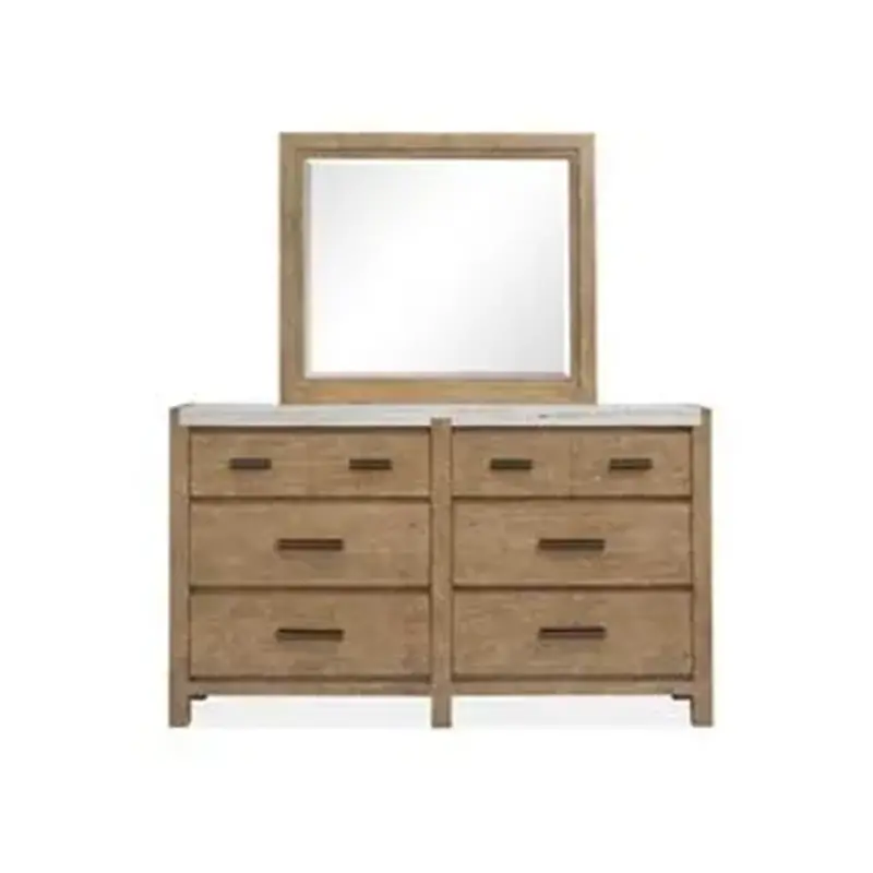 B5768-40 Magnussen Home Furniture Plum Creek Bedroom Furniture Mirror