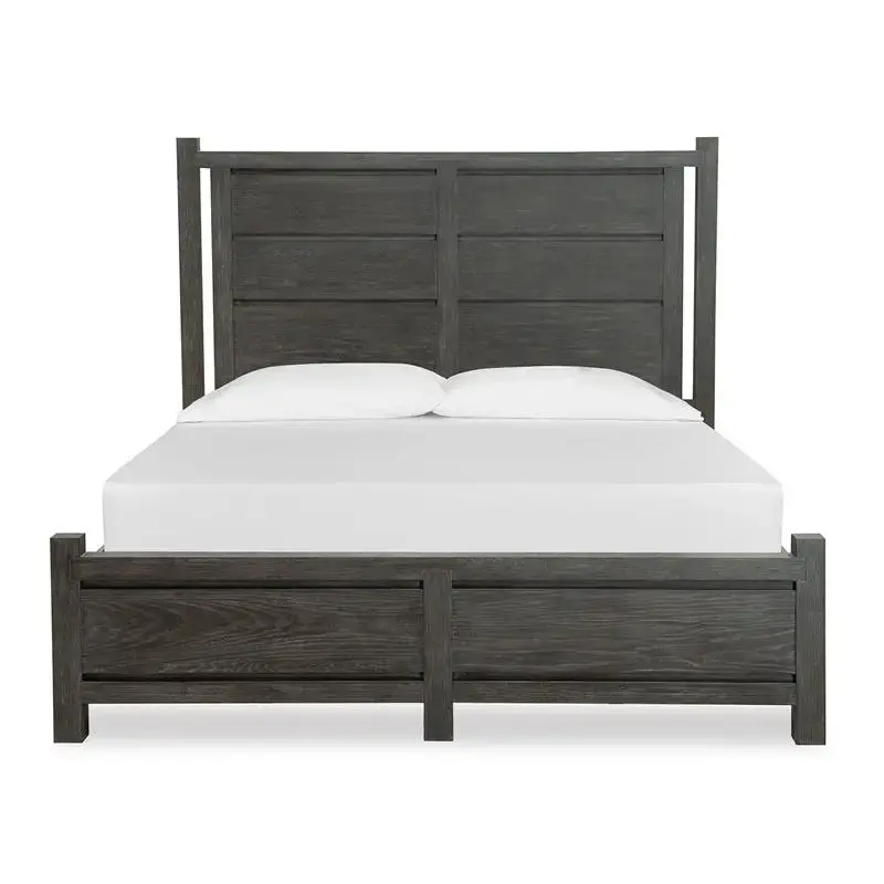 B5990-64 Magnussen Home Furniture Plum Creek - Black Bedroom Furniture Bed