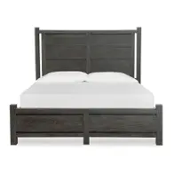 B5990-64 Magnussen Home Furniture Plum Creek - Black Bedroom Furniture Bed