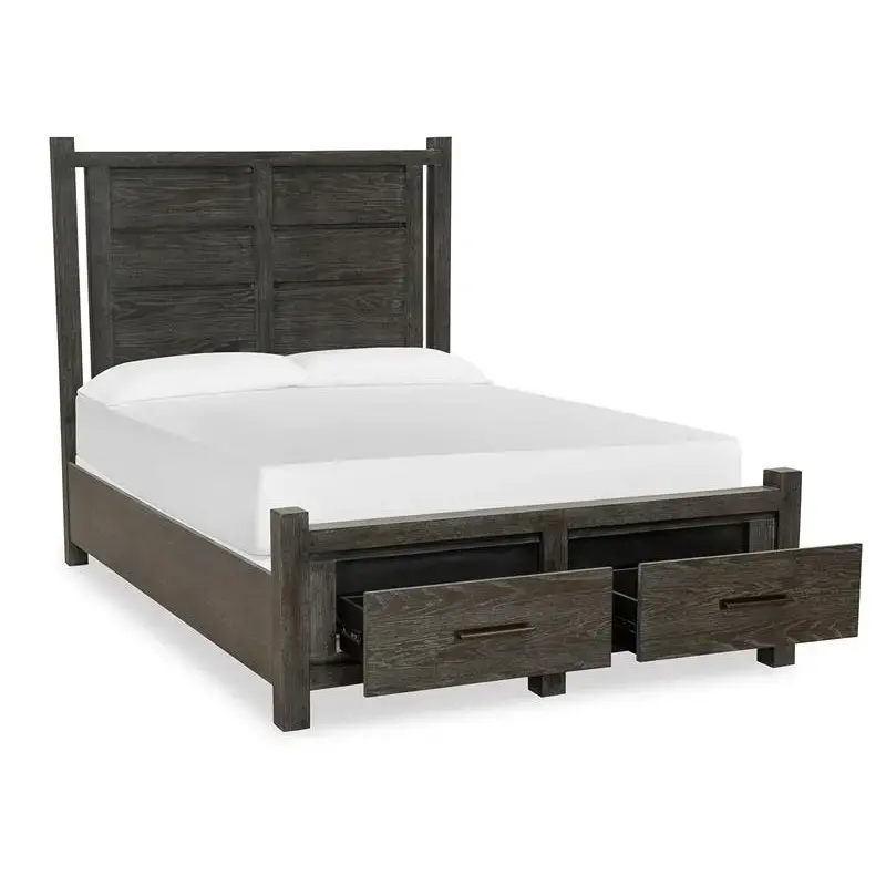 B5990-54h-sf-r Magnussen Home Furniture Plum Creek - Black Bedroom Furniture Bed