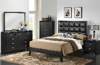 Carolina - Black Bedroom Set Global Furniture Carolina - Black Bedroom Furniture