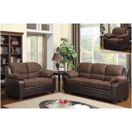 Global Furniture U880018 Microfiber Chocolate