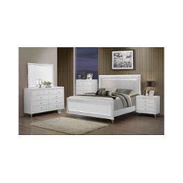 Global Furniture Catalina Metallic White