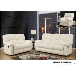 Global Furniture U99270 Pluto White