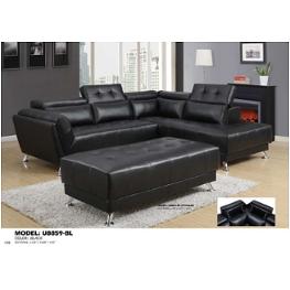 Global Furniture U8859 Black