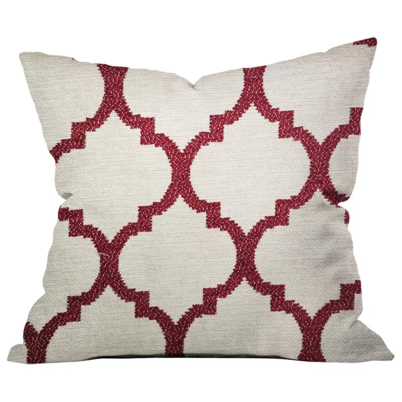 Moroccan Red Global Furniture Accent Furniture Pillow