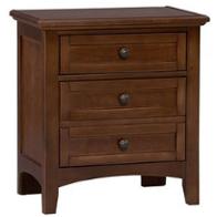 Bb28-226 Vaughan Bassett Furniture Bonanza - Cherry Bedroom Furniture Nightstand