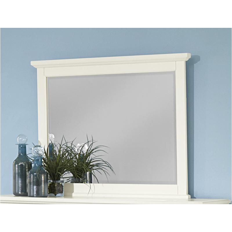 Bb29-446 Vaughan Bassett Furniture Bonanza - White Bedroom Furniture Mirror