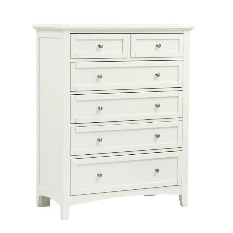 Bb29-115 Vaughan Bassett Furniture Bonanza - White Bedroom Furniture Chest