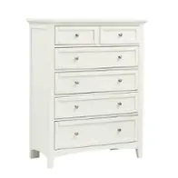 Bb29-115 Vaughan Bassett Furniture Bonanza - White Bedroom Furniture Chest