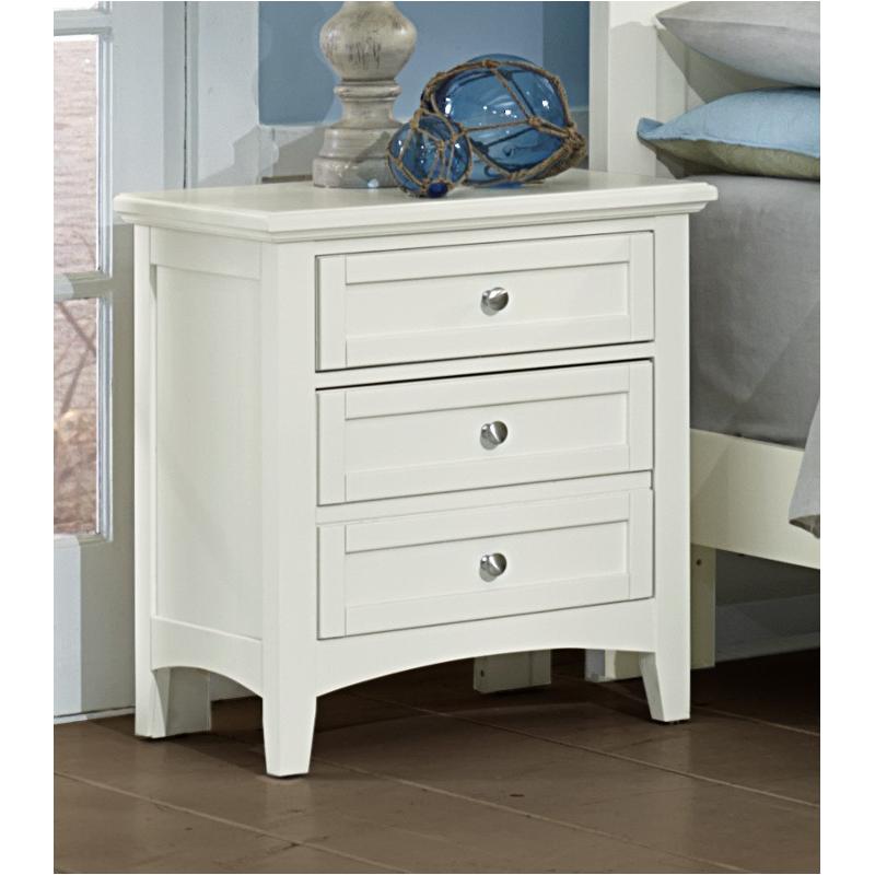 Bb29-226 Vaughan Bassett Furniture Bonanza - White Bedroom Furniture Nightstand