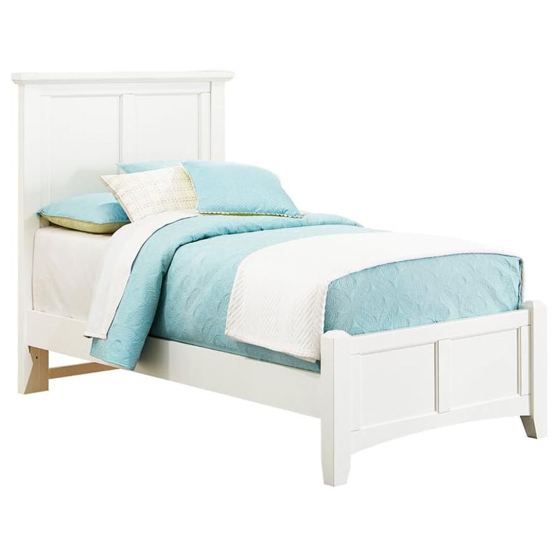 Bb29-911 Vaughan Bassett Furniture Bonanza - White Bedroom Furniture Bed