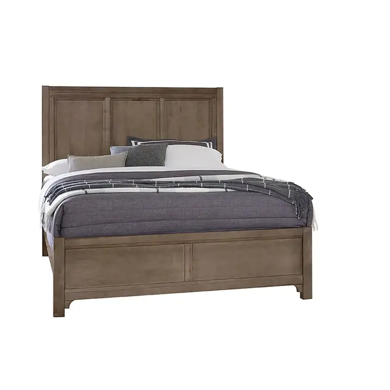 801-557-755-922 Vaughan Bassett Furniture Cool Farmhouse - Grey Bedroom Furniture Bed