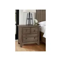 801-227 Vaughan Bassett Furniture Cool Farmhouse - Grey Bedroom Furniture Nightstand