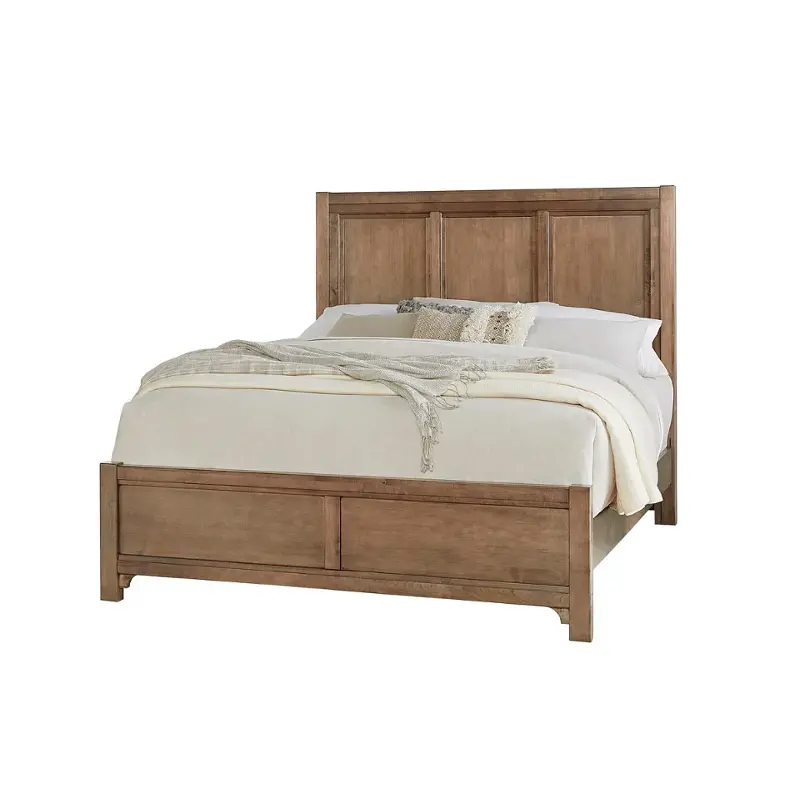 800-557 Vaughan Bassett Furniture Cool Farmhouse - Natural Bedroom Furniture Bed