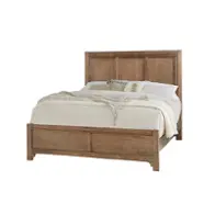 800-557 Vaughan Bassett Furniture Cool Farmhouse - Natural Bedroom Furniture Bed