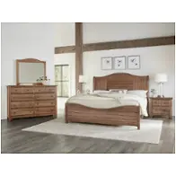 800-553 Vaughan Bassett Furniture Cool Farmhouse - Natural Bedroom Furniture Bed