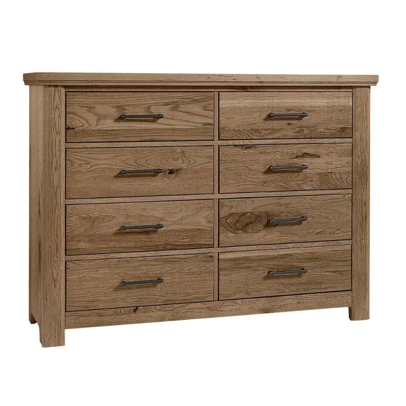 782-002 Vaughan Bassett Furniture Yellowstone - Chestnut Natural Bedroom Furniture Dresser