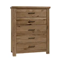 782-115 Vaughan Bassett Furniture Yellowstone - Chestnut Natural Bedroom Furniture Chest