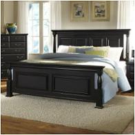 784-559 Vaughan Bassett Furniture Remington - Black Bedroom Furniture Bed