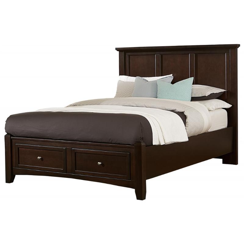 Bb27-558-st Vaughan Bassett Furniture Bonanza - Merlot Bedroom Furniture Bed