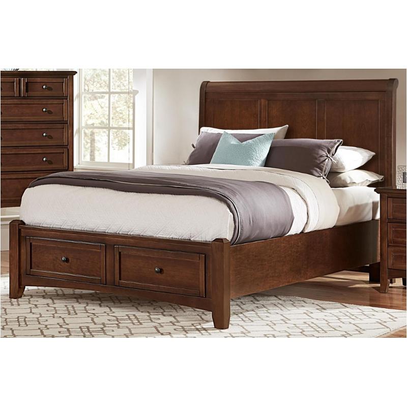 Bb28-663-st Vaughan Bassett Furniture Bonanza - Cherry Bedroom Furniture Bed