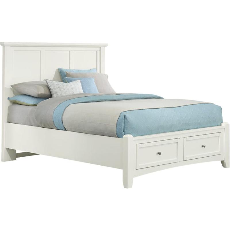 Bb29-502 Vaughan Bassett Furniture Bonanza - White Bedroom Furniture Bed