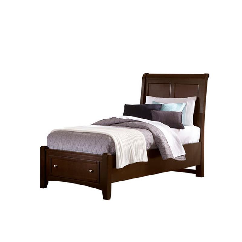 Bb27-441-st Vaughan Bassett Furniture Bonanza - Merlot Bedroom Furniture Bed