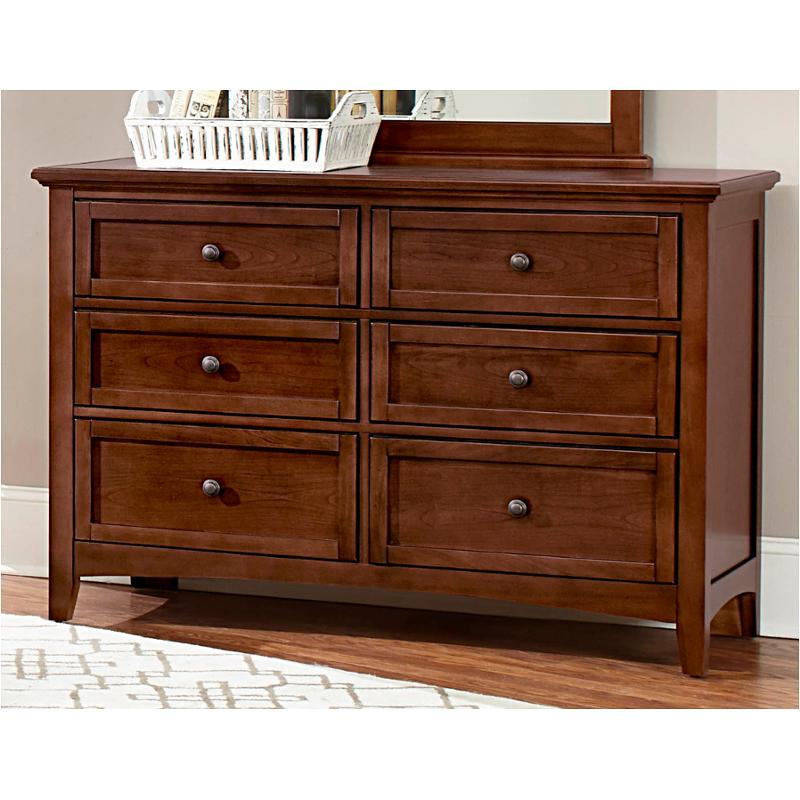 Bb28-001 Vaughan Bassett Furniture Bonanza - Cherry Bedroom Furniture Dresser