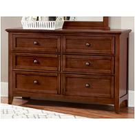 Bb28-001 Vaughan Bassett Furniture Bonanza - Cherry Bedroom Furniture Dresser