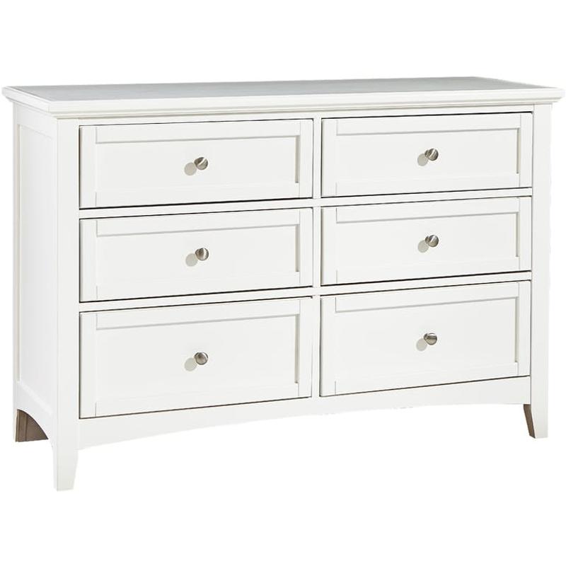 Bb29-001 Vaughan Bassett Furniture Bonanza - White Bedroom Furniture Dresser