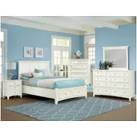 Bb29-552-st Vaughan Bassett Furniture Bonanza - White Bedroom Furniture Bed