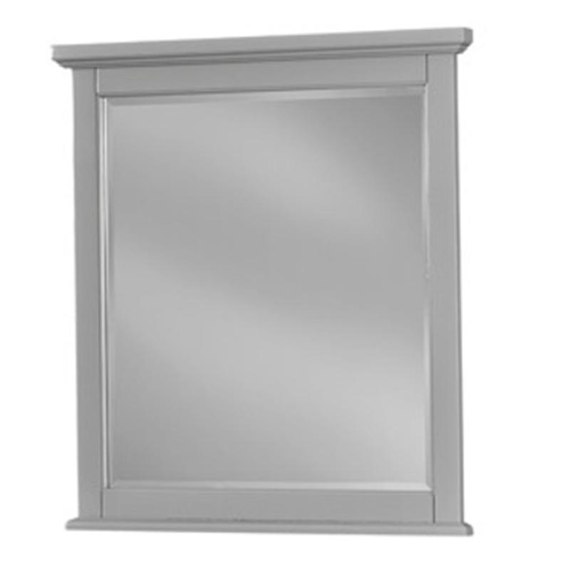 Bb26-442 Vaughan Bassett Furniture Bonanza - Grey Bedroom Furniture Mirror