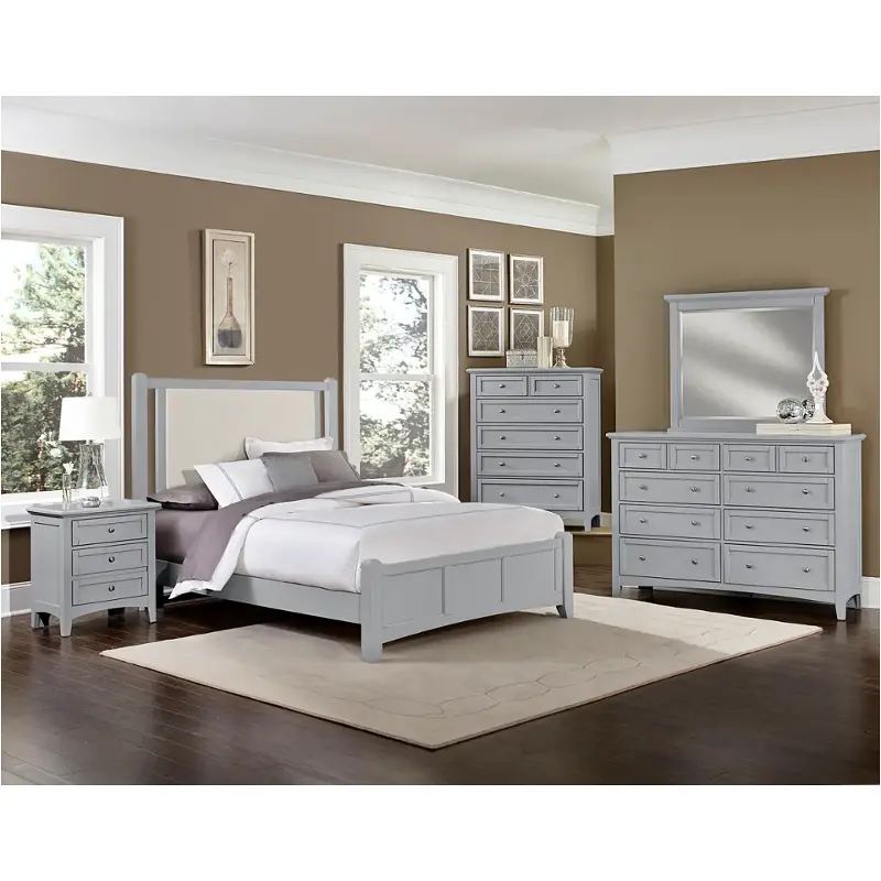 Bb26-441 Vaughan Bassett Furniture Bonanza - Grey Bedroom Furniture Bed